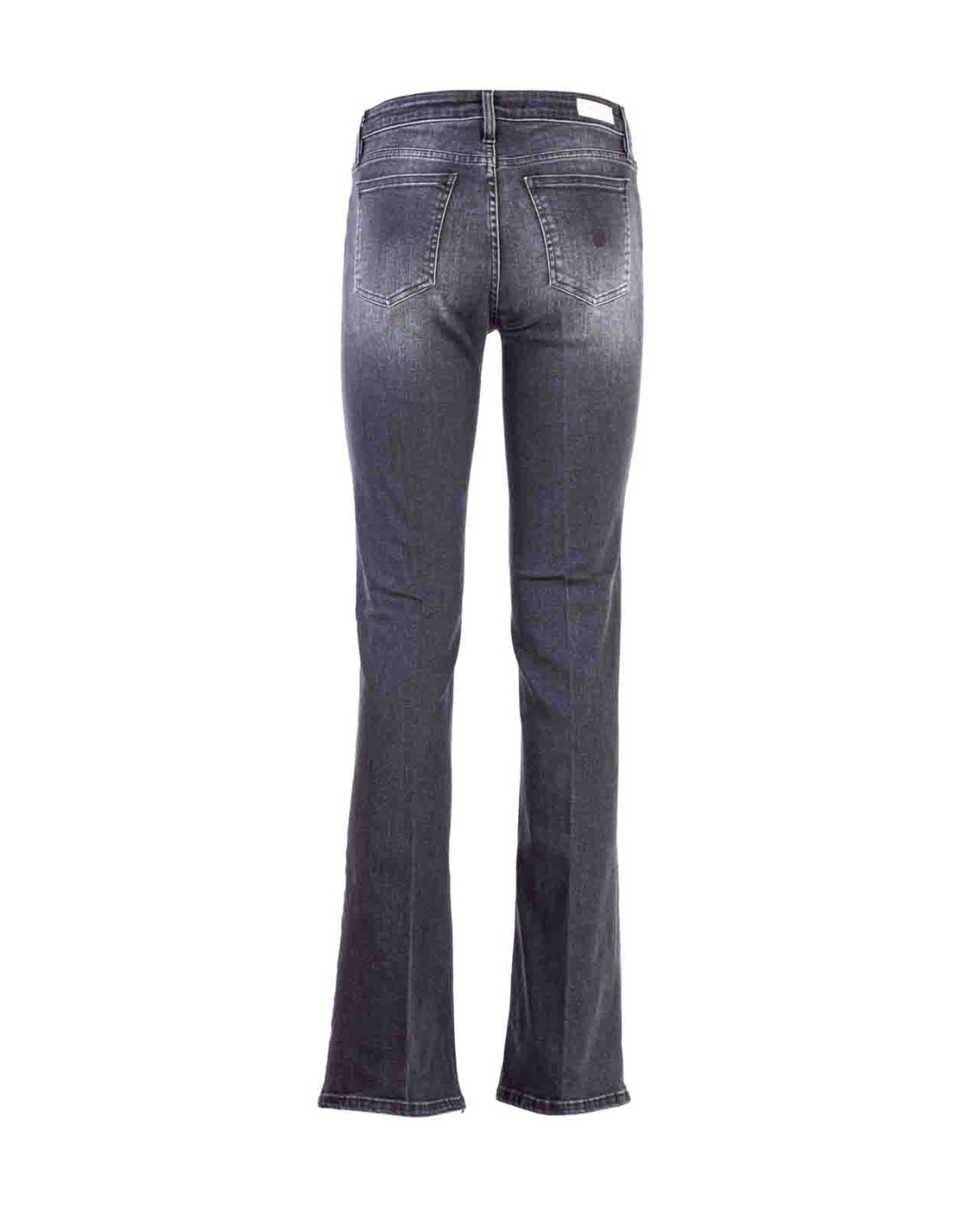 shop DON THE FULLER Saldi Jeans: Don The Fuller jeans "Breda" a zampa.
Elasticizzato.
Modello 5 tasche.
Passanti per cintura.
Vita alta.
Chiusura con zip e bottone.
Composizione: 98% Cotone 2% Elastan.
Fabbricato in Italia.. BREDA DTF FW1802-G number 2646804